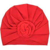 Dječja turban kapa - rdeča KP21546
