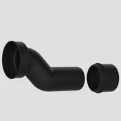 58 940 00 0000: WC premostitveno priključno koleno SANIT, 70 mm, fi: 90/fi: 110