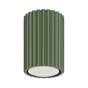Sollux SL.1606 - Reflektor KARBON 1xGU10/10W/230V 10 cm zelena