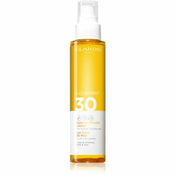 Clarins Sun Protection suho olje za lase in telo SPF 30 150 ml