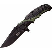 MTech Linerlock A/O Black/Green