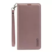 Maska na preklop Hanman Minor za Huawei P40 Pro roze zlatna.