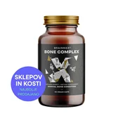 BrainMax Bone Complex, podpora zdravju kosti, 90 zeliščnih kapsul