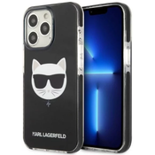 Karl Lagerfeld Etui Karl Lagerfeld Choupette Head za iPhone 13 Pro Max - črno