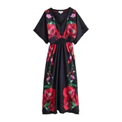 B by Ted Baker Obleka za na plažo zelena/svetlo roza/rdeča/črna