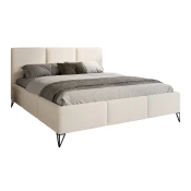 Postelja Clovis 118 (Ruben 2102) Zakonske, Svetlo rjava, 160x200, Blago, Posteljno dno, 170x218x107cm