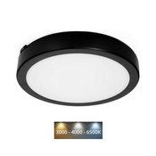 LED plafonsko svetlo za kupatilo NAIROS LED/24W/230V 3000/4000/6500K IP65 crno