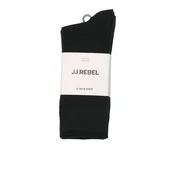 JJ Rebel by Jack & Jones duge carape 5 pak za muškarce, crne