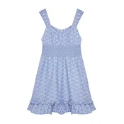 Guess Vsakodnevna obleka J5GK17 WH7K0 Modra Regular Fit
