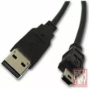 USB 2.0 MINI KABL ZA DIGITALNE fotoaparatE, 5 PIN, 0.5M