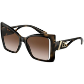 DOLCE & GABBANA Ženske naocare za sunce 0DG6141 502/13 55, Braon