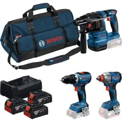 Bosch set alata GSR 18V-65 + GDX 18V-285 + GBH 18V-22 + 3 x akumulatora 5.0Ah ( 0615A50093 )