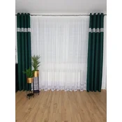 shumee Dolga zavesa z gipur čipko 600/250 cm
