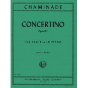 CHAMINADE C.:CONCERTINO POUR FLUTE OP107
