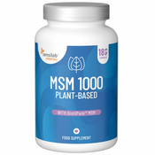 Essentials MSM 1000 mg, visok odmerek - vegansko, 180 kapsul