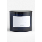 Dišeča sveča La Mania Leather&Amber 500 g