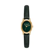 MICHAEL Michael Kors Analogna ura MAUDE zlata / temno zelena