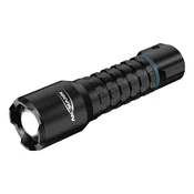 Ansmann TS1000RF LED ročna svetilka, črna, USB polnilna