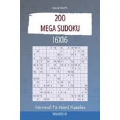Mega Sudoku - 200 Normal to Hard Puzzles 16x16 vol.10