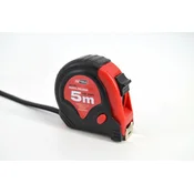 shumee Awtools rdeče-črni merilni trak 5 m x 19 mm ABS TPR 2-stopenjski