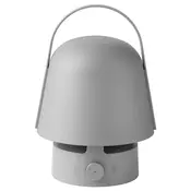 VAPPEBY Bluetooth zvucnik-lampa, napolju/siva