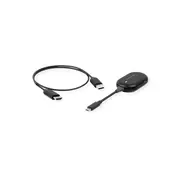 ROLINE bežični produživač, USB-C na HDMI, adapter za zaslon, prezentacijski komplet, 1080p60Hz, 20 m, crni 14.01.3418-5