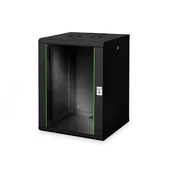 Digitus zidni kabinet 16U 820 600x600 črn sestavljen DN-19 16U-6/6-SW