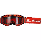 Motocross naočale LS2 Aura Enduro Series + Pinlock, crvena
