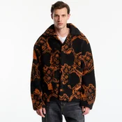 Jakna Daily Paper Burned Shield Fur Jacket Black M