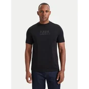 KARL LAGERFELD Majica 755073 564250 Črna Regular Fit