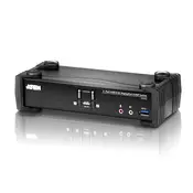 ATEN CS1922 stikalo KVM Črna