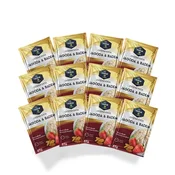 GoHealthy Paket ovsene kaše Premuim, Jagoda i badem, 64 g, 12 komada