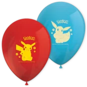 Pokemon lateks baloni 28 cm 8 kosov.