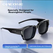 One&One Unisex naocare za sunce, Crne