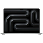 Notebook Apple MacBook Pro 16 Retina, M3 Pro 12-core, 18GB RAM, 512GB SSD, Apple 18-core Graphics, CRO KB, Silver mrw43cr/a