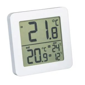 Fackelmann termometer notranji/zunanji, 82 x 82 x 11 mm, bel