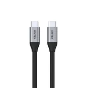 Unitek Unitekov kabel USB C14082ABK USB-C na USB-C 10Gbps 4K 60Hz 20V/5A