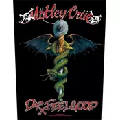 Mötley Crüe Dr Feelgood Našitek za šivanje 36 x 30 cm
