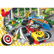 Clementoni Puzzle Miki in dirkači: Dirka 15 kosov