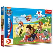 TREFL Puzzle Fun on the blanket / Viacom Paw Patrol - 24 maxi velicina puzzli