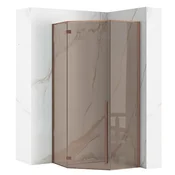 Tuš kabina Rea DIAMOND 90x90 COPPER BRUSH