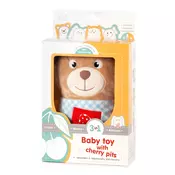 AMEK TOYS Meda igracka sa košticama od trešanja