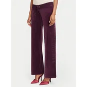 Juicy Couture Spodnji del trenirke Old Gothic JCWBJ226334 Vijolična Regular Fit