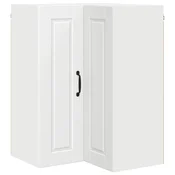 Vidaxl omara za vogal PORTO Bela 57 x 57 x 80 cm Konstruiran les