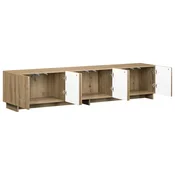 TV stojalo 180 x 34,5 x 40 cm Artisan hrast Konstruiran les