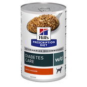Hills Prescription Diet w/d Diabetes Care za pse s piščancem - 12x370 g