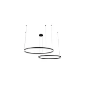LED Zatemnitveni lestenec na vrvici LED/128W/230V 3000-6500K + Daljinski upravljalnik