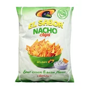 El Sabor Tortilja cips sa ukusom pavlake i luka, 100 g