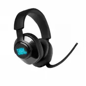 JBL Quantum 400 black žicne over ear gaming slušalice sa surround, 3.5mm i USB extend, RGB crne