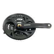 Shimano fc-m371-l 48x36x26t 9 brz 170mm square crni sa zaštitom od lanca pogon ( EFCM371C866CL )